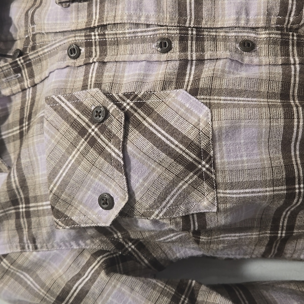 511 TACTICAL plaid Flannel Shirt.. Size XS.. #7906 - Picture 6 of 9